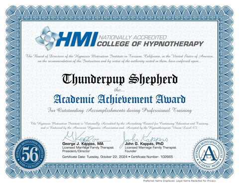 Academic Achievement Award