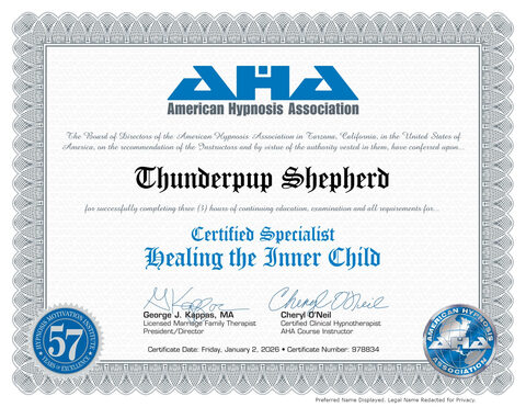 Certified Specialist: Healing the Inner Child