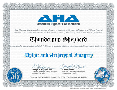 Certified Specialist: Mythic and Archetypal Imagery